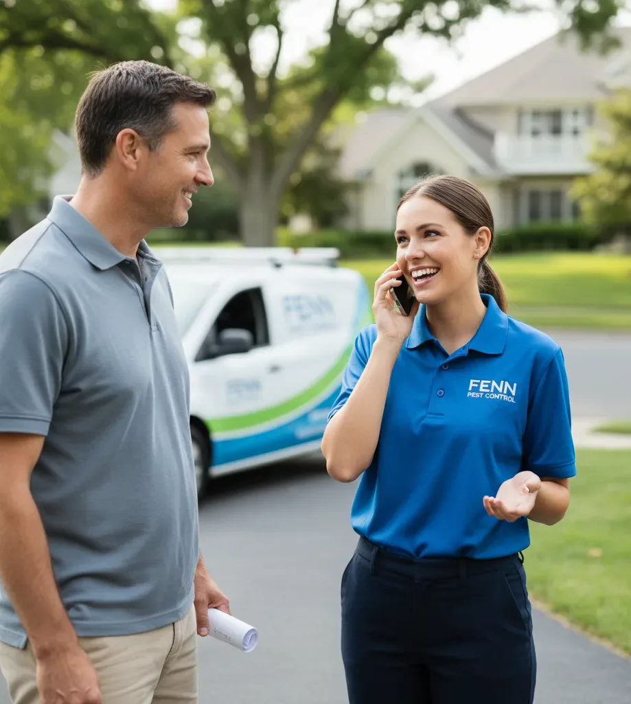 Fenn Pest Control customer support in Janesville